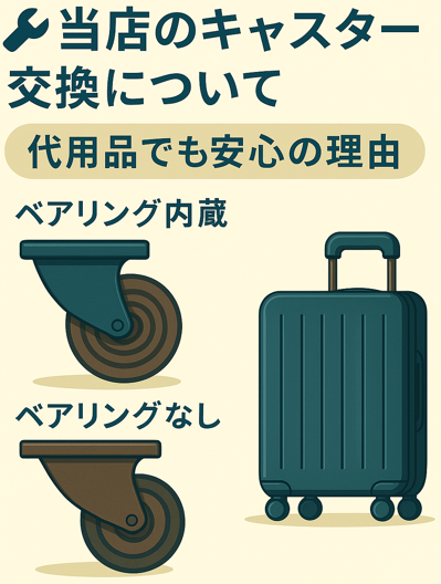 キャスター交換について