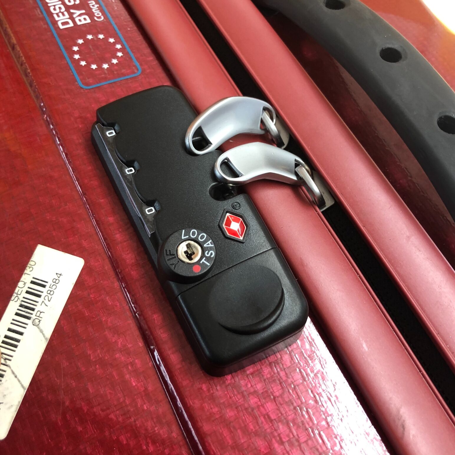 サムソナイト　ロック　アイコン