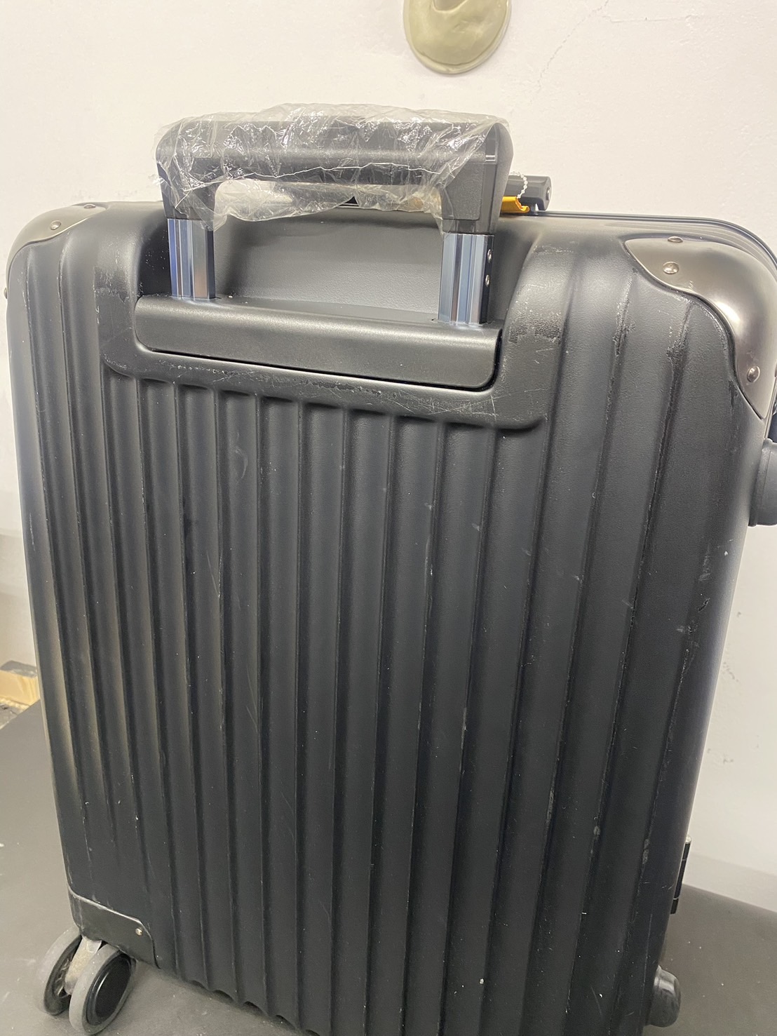 ノーブランド伸縮ハンドル　代用品交換　修理後