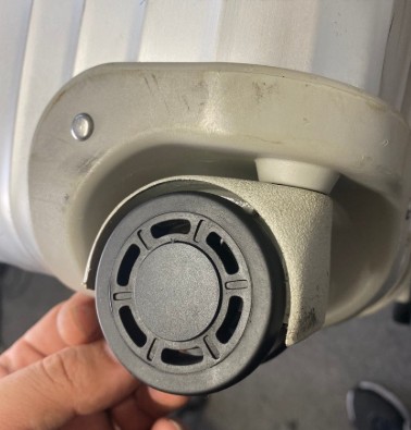 トパーズ　キャスター修理後　代用品