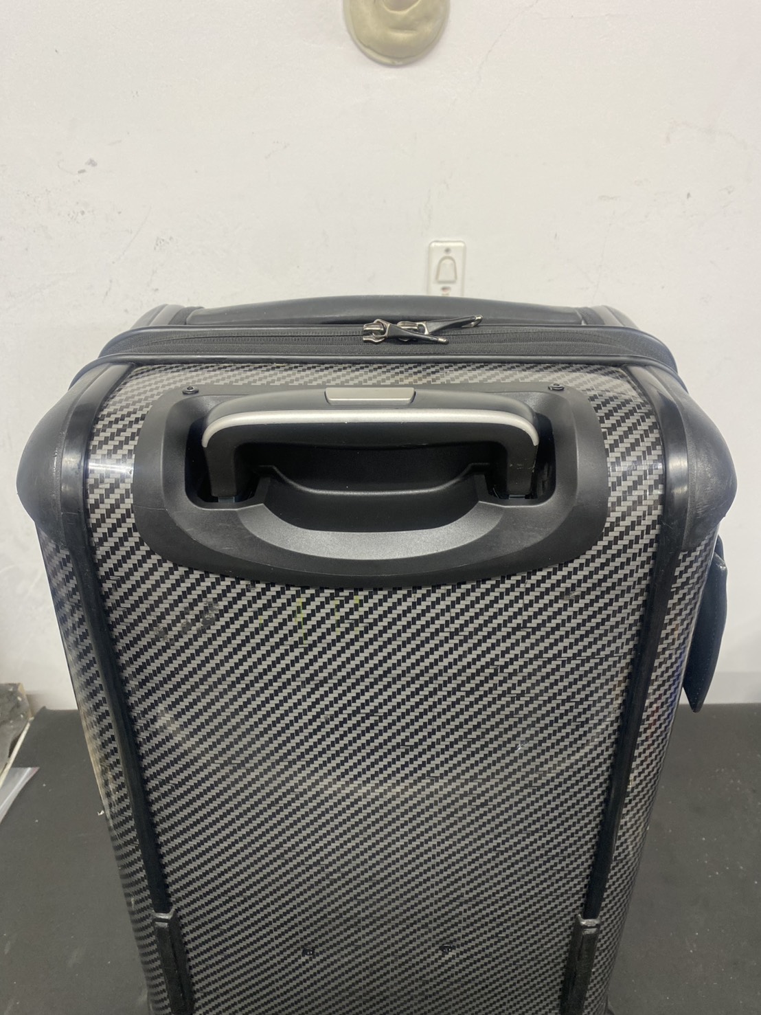 TUMI　伸縮ハンドル　代用品交換　修理後