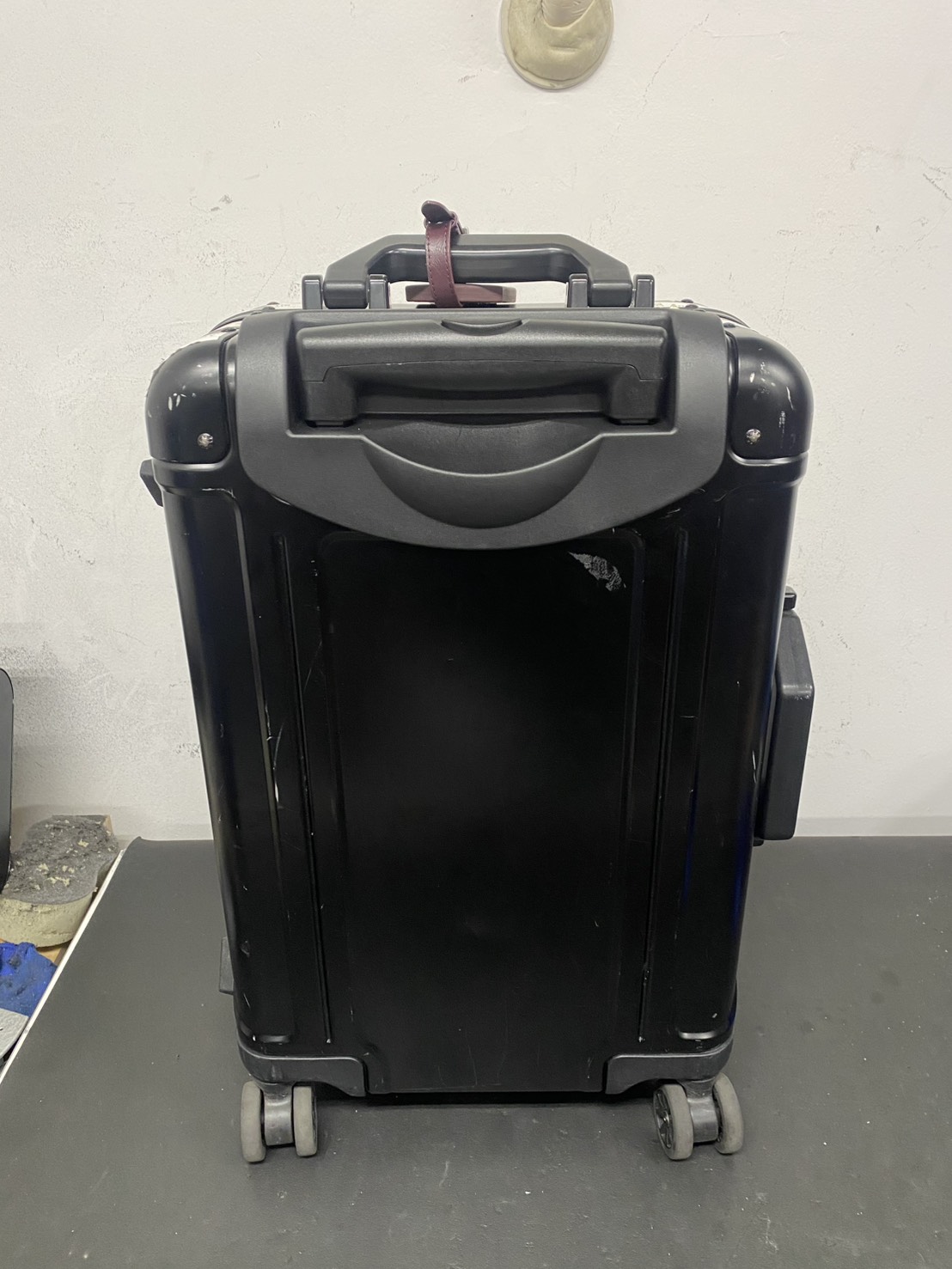 ゼロハリバートン　伸縮ハンドル　代用品交換　修理後